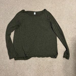 Old Navy Luxe Long Sleeve Flowy Shirt - Size Small